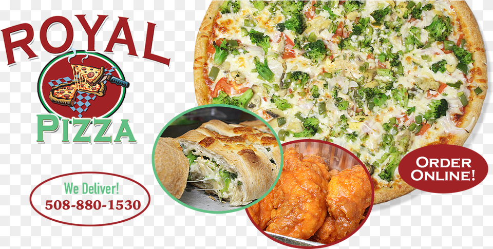 Royal Pizza, Food, Lunch, Meal, Advertisement Free Png