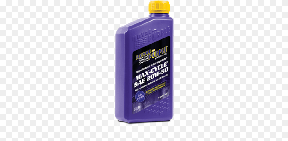 Royal Purple 50 Max Cycle Synthetic Motorcycle Synthetic Blend Motorcycle Oil, Bottle, Shaker Free Png Download