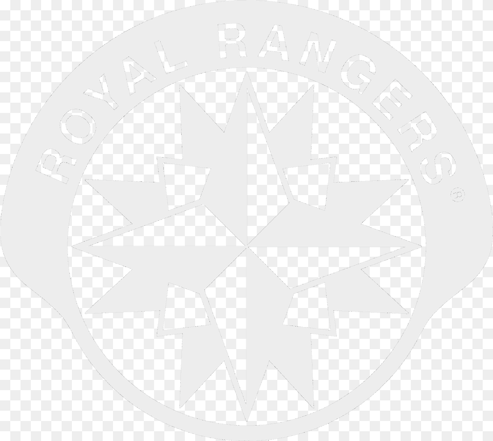Royal Rangers Logo Royal Ranger Emblem White, Symbol, Star Symbol Free Png Download