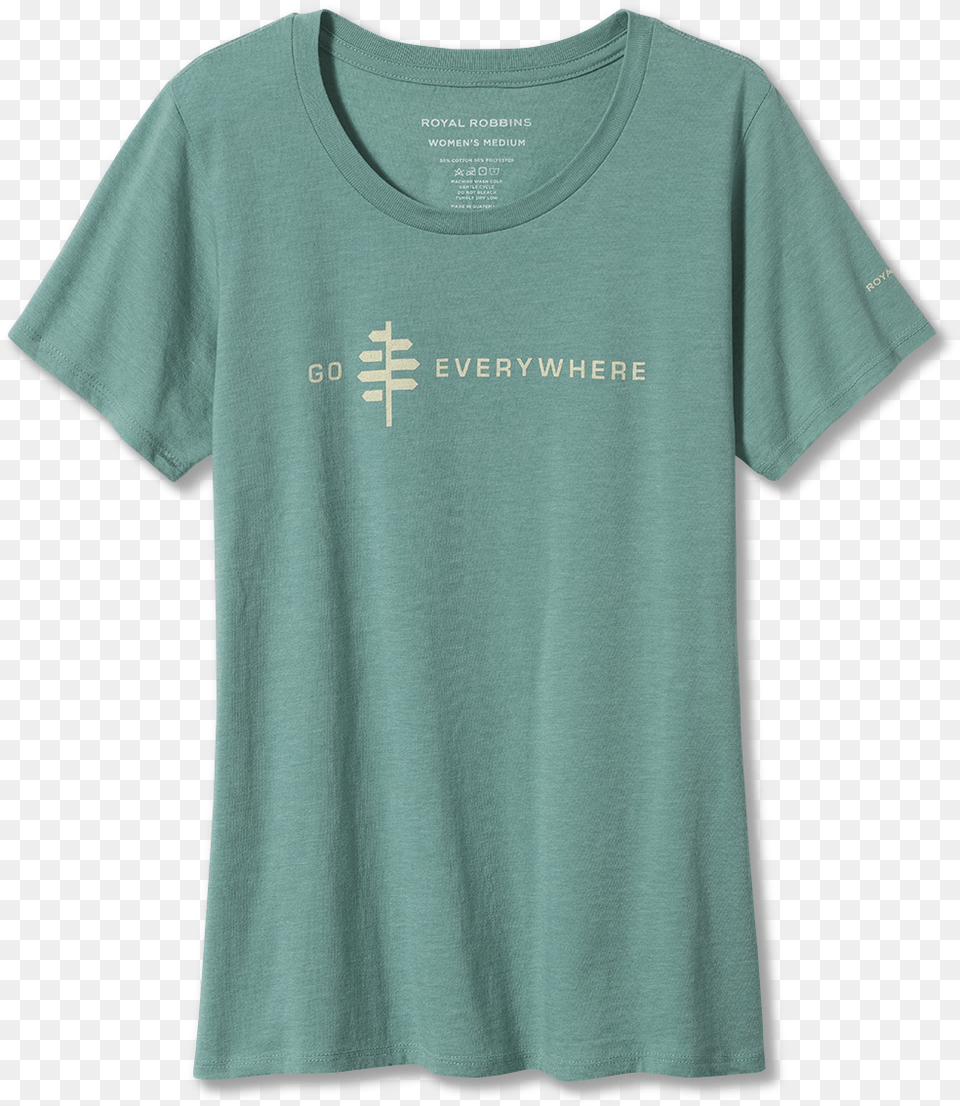 Royal Robbins Logo Tee Active Shirt, Clothing, T-shirt Free Transparent Png