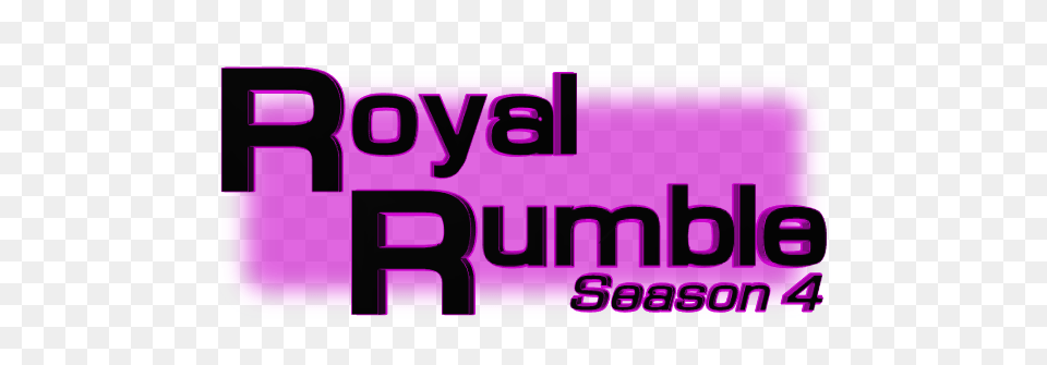 Royal Rumble, Sticker, Text, Purple Png Image