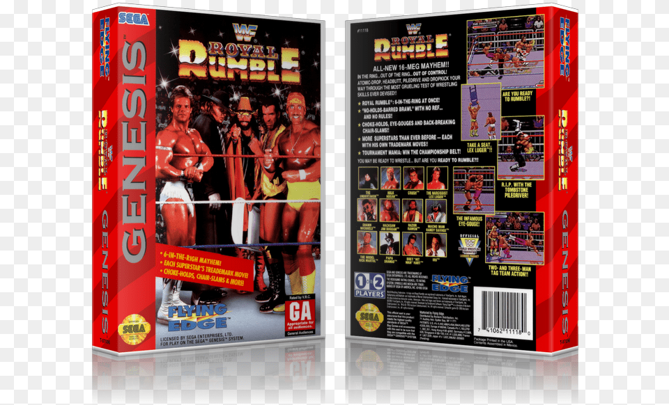 Royal Rumble Sega Genesis, Advertisement, Poster, Adult, Female Free Png Download