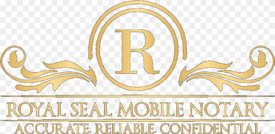 Royal Seal Mobile Notary, Text, Logo, Symbol Free Transparent Png