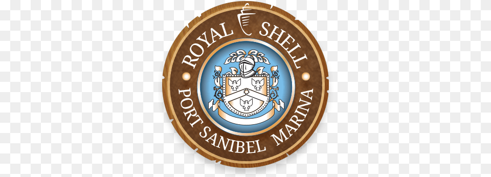 Royal Shell Port Sanibel Marina Marines Emblem, Badge, Logo, Symbol, Disk Free Png Download