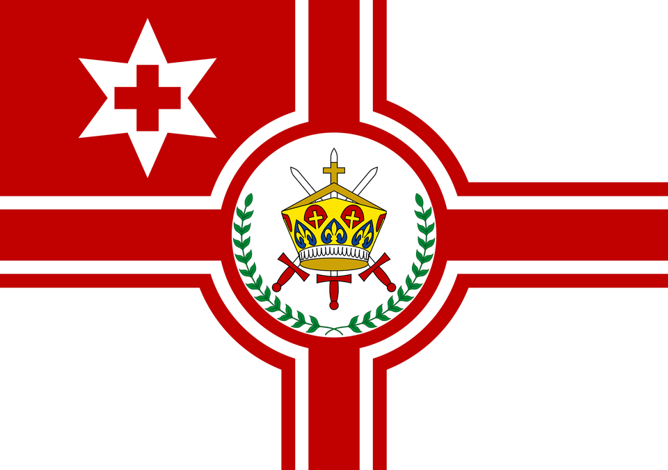 Royal Standard Of Tonga 1862 1875 Clipart, Symbol, First Aid, Emblem, Logo Png