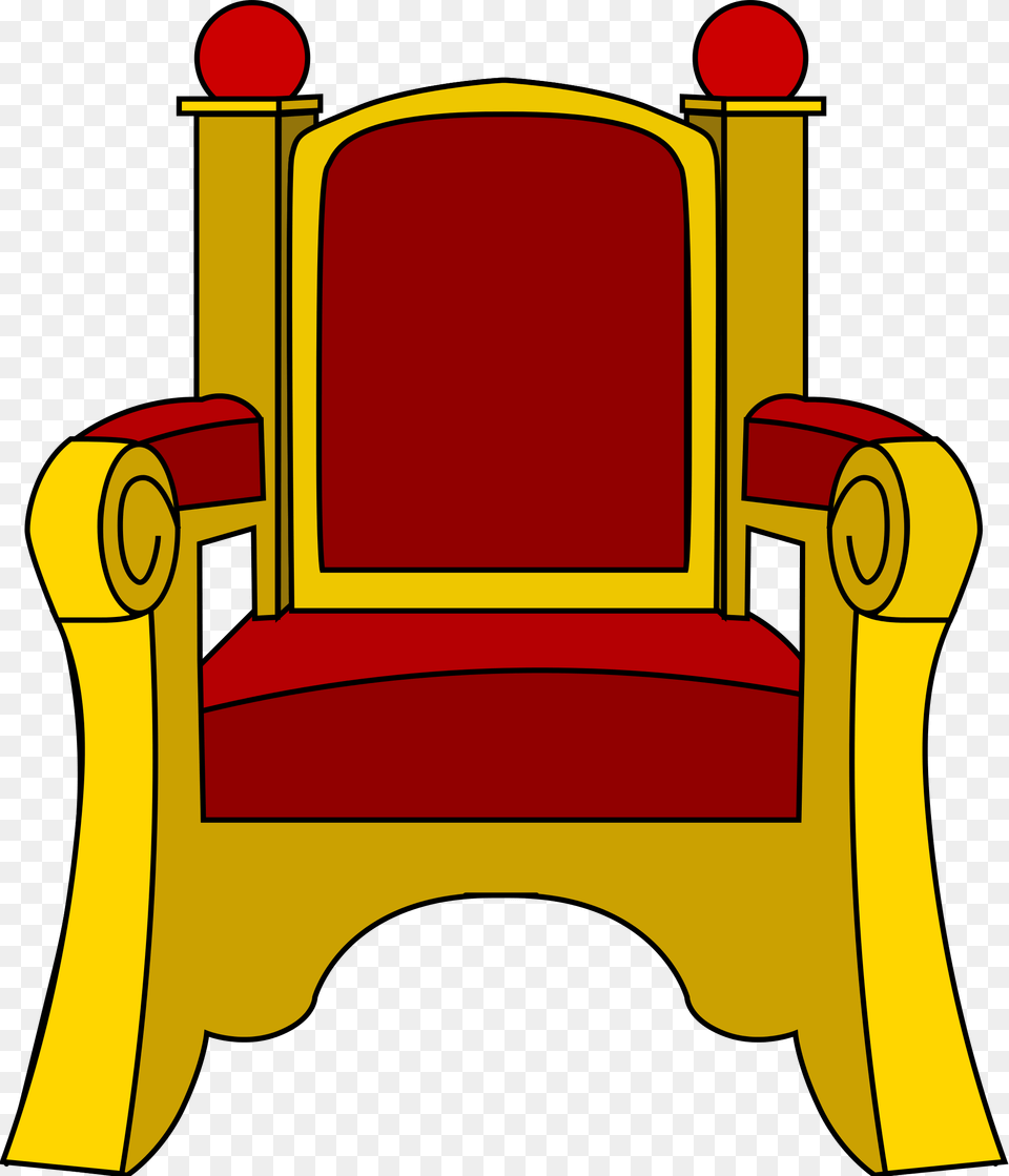 Royal Throne Clipart Transparent Background Throne Clipart, Furniture, Chair, Dynamite, Weapon Png Image