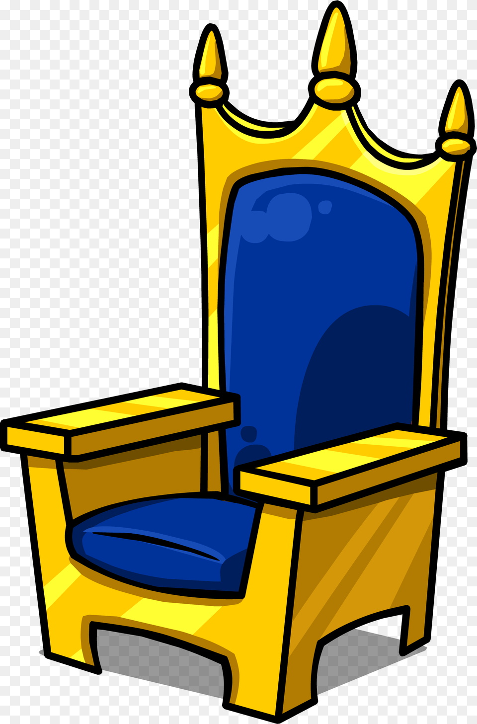 Royal Throne Id 849 Sprite 002 Throne Clipart, Furniture, Chair, Bulldozer, Machine Free Png