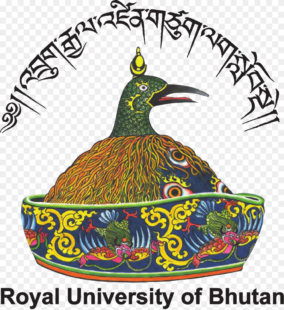 Royal University Of Bhutan Logo, Animal, Art, Bird Free Png