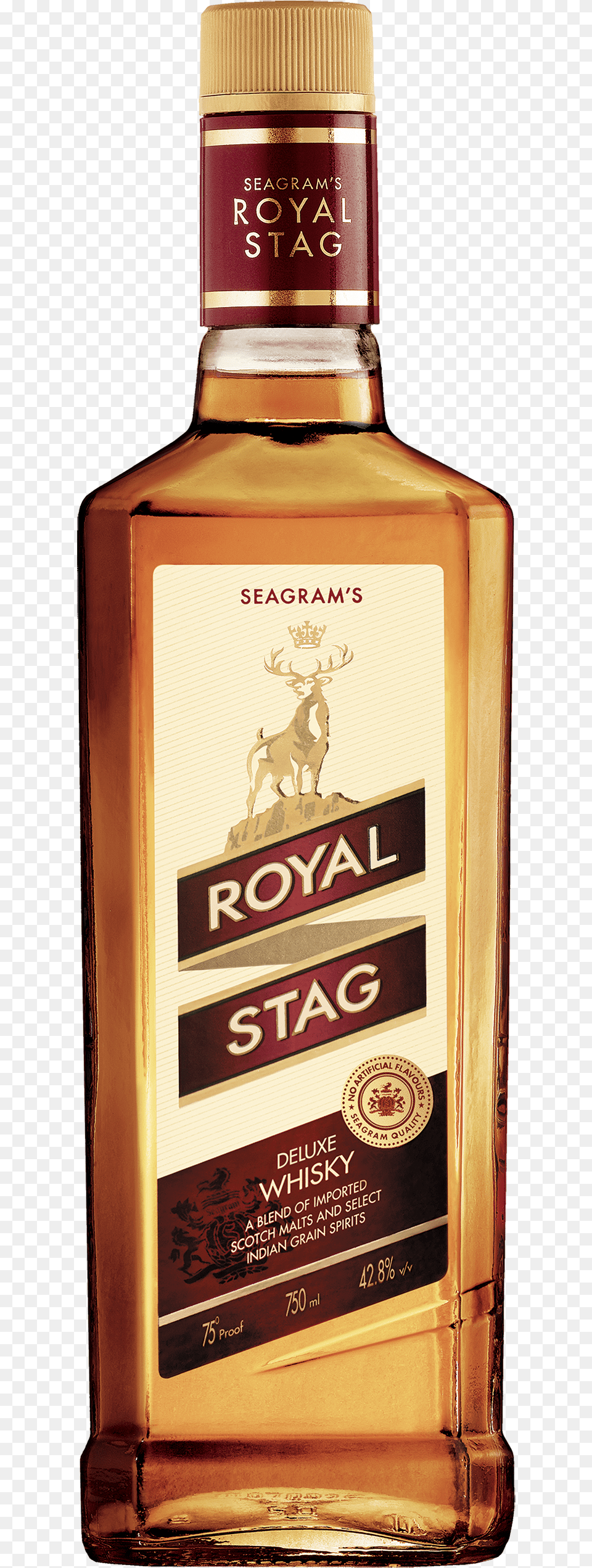 Royal Vector Deer Royal Stag Images Download, Alcohol, Beverage, Liquor, Bottle Png
