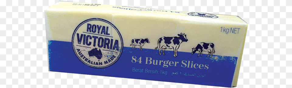 Royal Victoria Burger Slices Cheese 1kg Dairy Cow, Butter, Food, Animal, Cattle Free Png