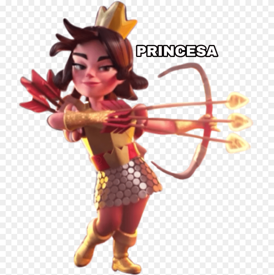 Royale Clashroyale Vector Clahs Red Princess Clash Royale, Female, Child, Person, Girl Free Png Download
