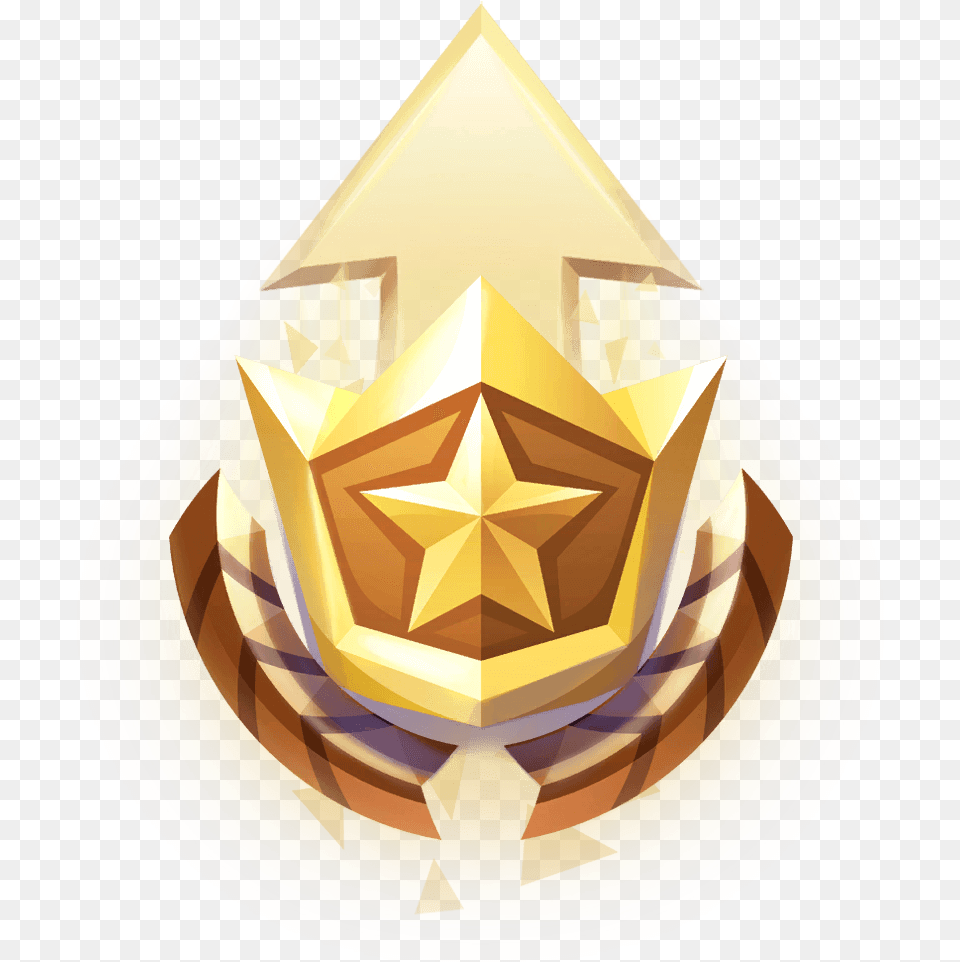 Royale Fortnite Pass Battle Logo Hq Battle Pass Logo, Gold, Clothing, Hat, Accessories Free Png Download