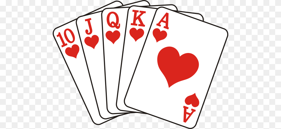 Royalflush Heart Clip Art, Disk, Gambling, Game Png