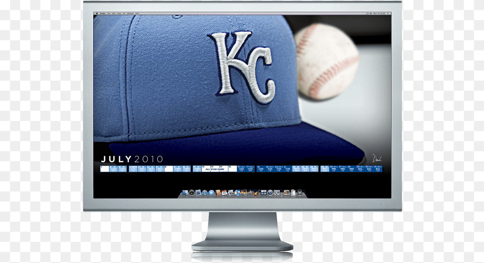 Royals Fans Kansas City Royals Game Time A Royals Wallpaper College Baseball, Ball, Screen, Monitor, Hat Free Transparent Png