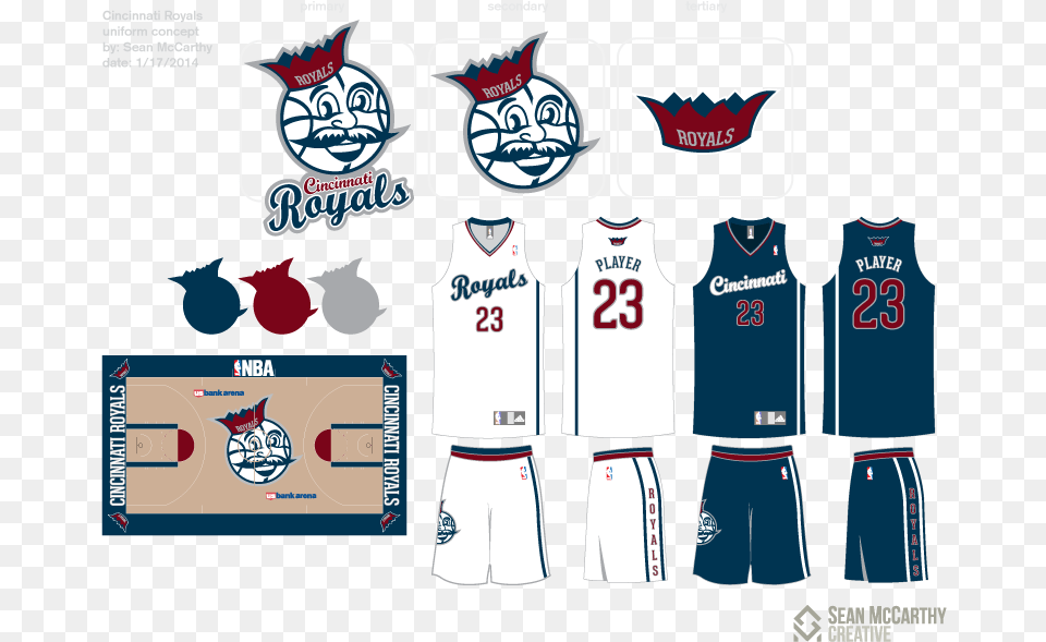 Royals Final Zps2350afaf Cincinnati Royals Logo, Clothing, Shirt, Face, Head Png Image