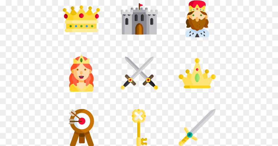 Royalty 40 Icons Ts, Baby, Person, Blade, Dagger Png