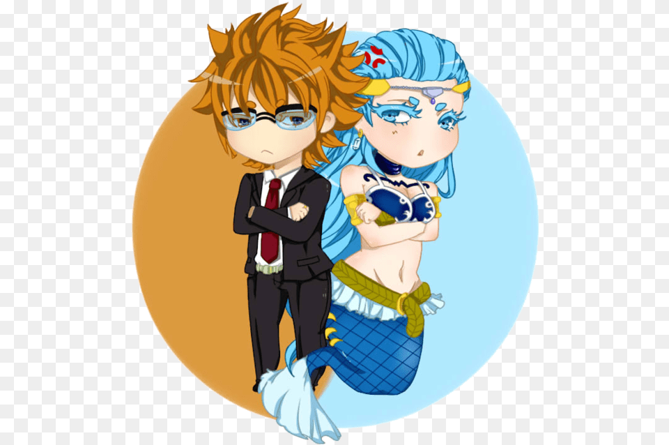 Royalty Aquarius Drawing Anime Fairy Tail Aquarius And Leo, Book, Comics, Publication, Baby Png