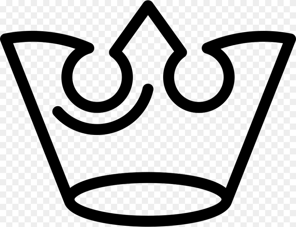 Royalty Crown Outline Of Elegant Design Transparent Crown Outline, Stencil, Smoke Pipe, Accessories Png Image