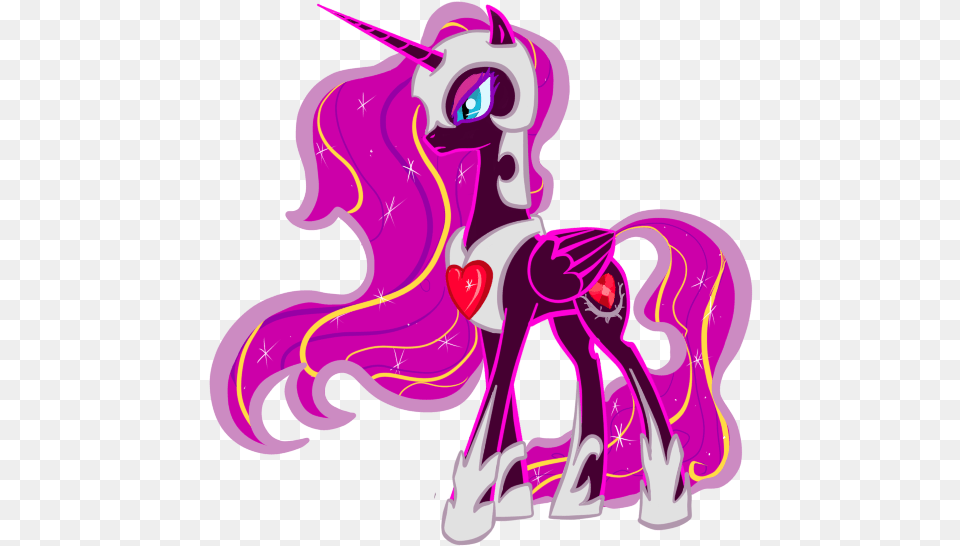 Royalty Download By Russiankolz My Little Pony Nightmare Cadence, Purple, Art, Graphics Png