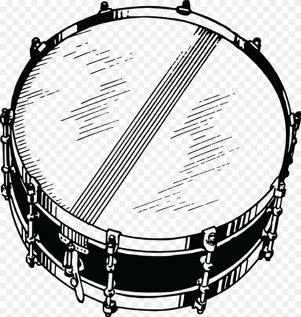 Royalty Download Clipart Big Snare Drum Clipart, Musical Instrument, Percussion Png Image