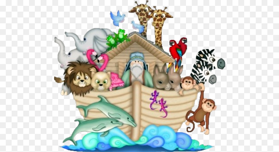 Royalty Download Noah Ark Clipart Jesse Tree Noah39s Ark Cartoon Animals, Animal, Baby, Bird, Person Free Transparent Png