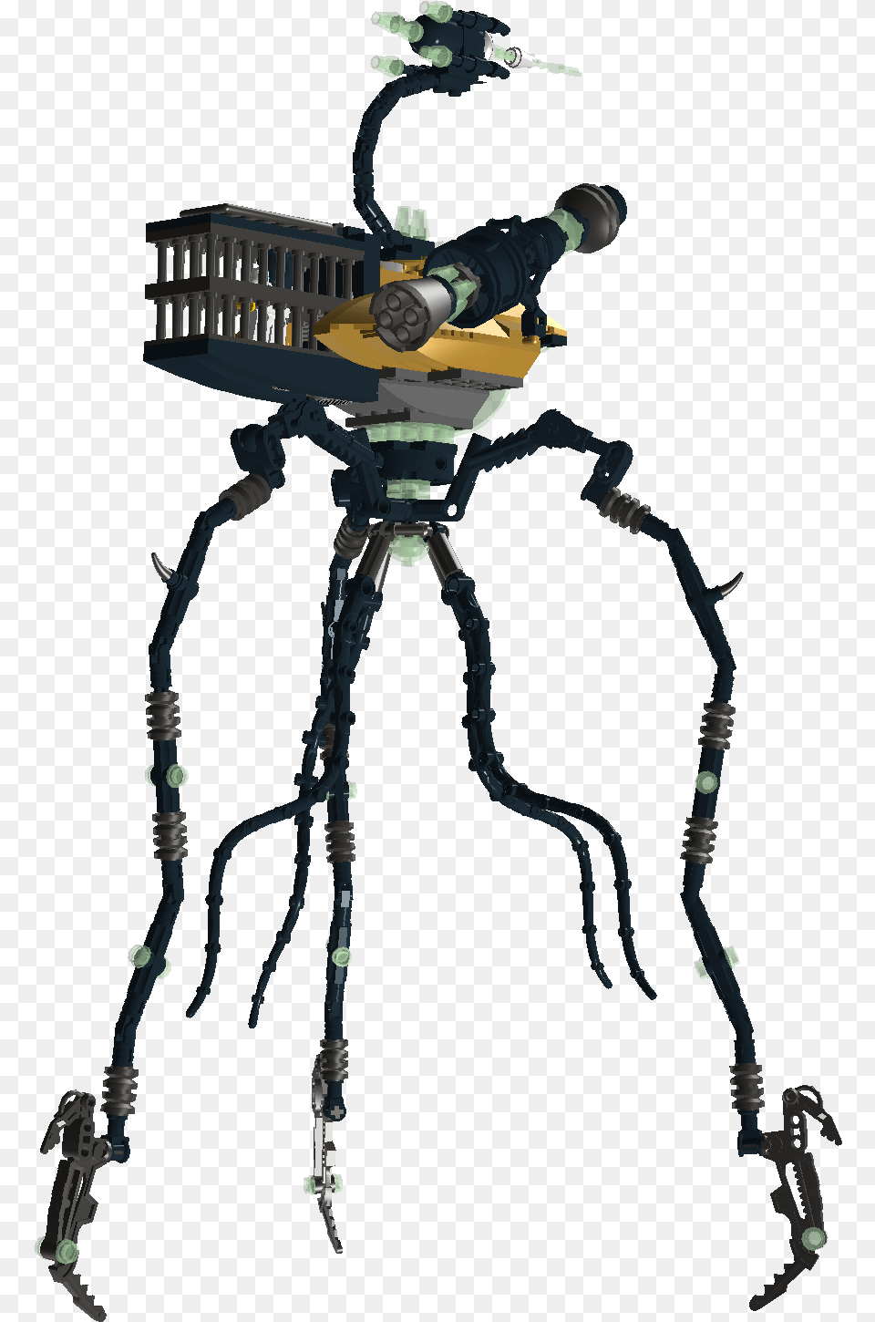 Royalty Ray On Dumielauxepices Tripod War Of The Worlds Lego, Bow, Weapon, Alien Free Png Download
