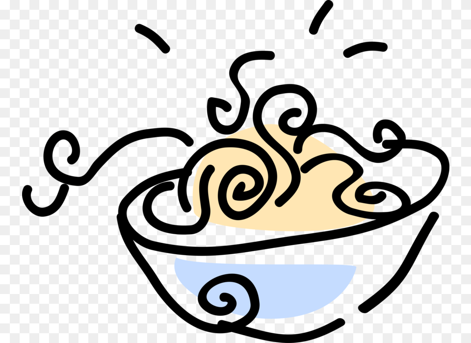 Royalty Free Download Pasta In Bowl Bakso Vektor Hitam Putih Png Image