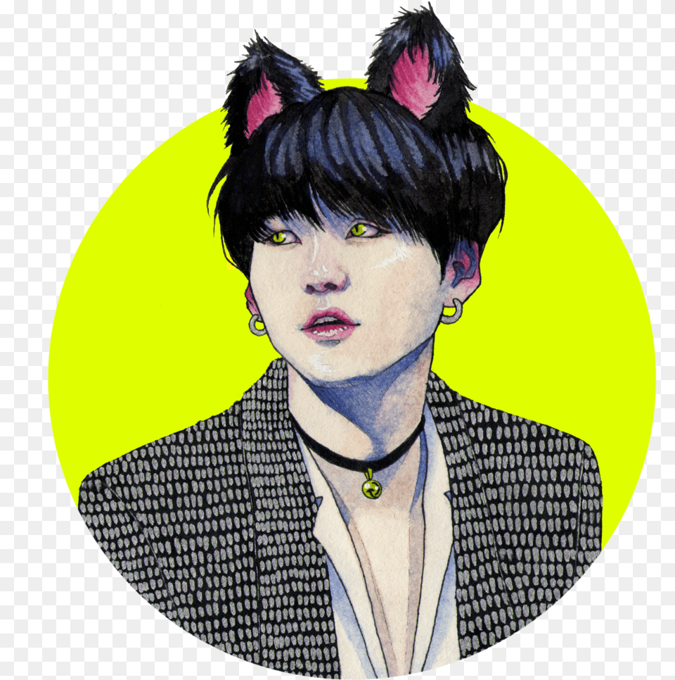 Royalty Library I Will Sue Min Yoongi By Seberechan Bts Suga Fanart, Accessories, Person, Necklace, Man Free Transparent Png