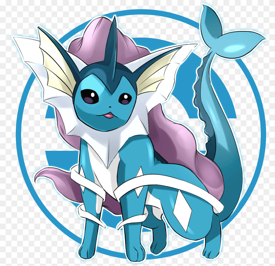 Royalty Free Library Mega Suicune Form By Namo Pokemon Mega Vaporeon, Art, Accessories, Ornament, Animal Png