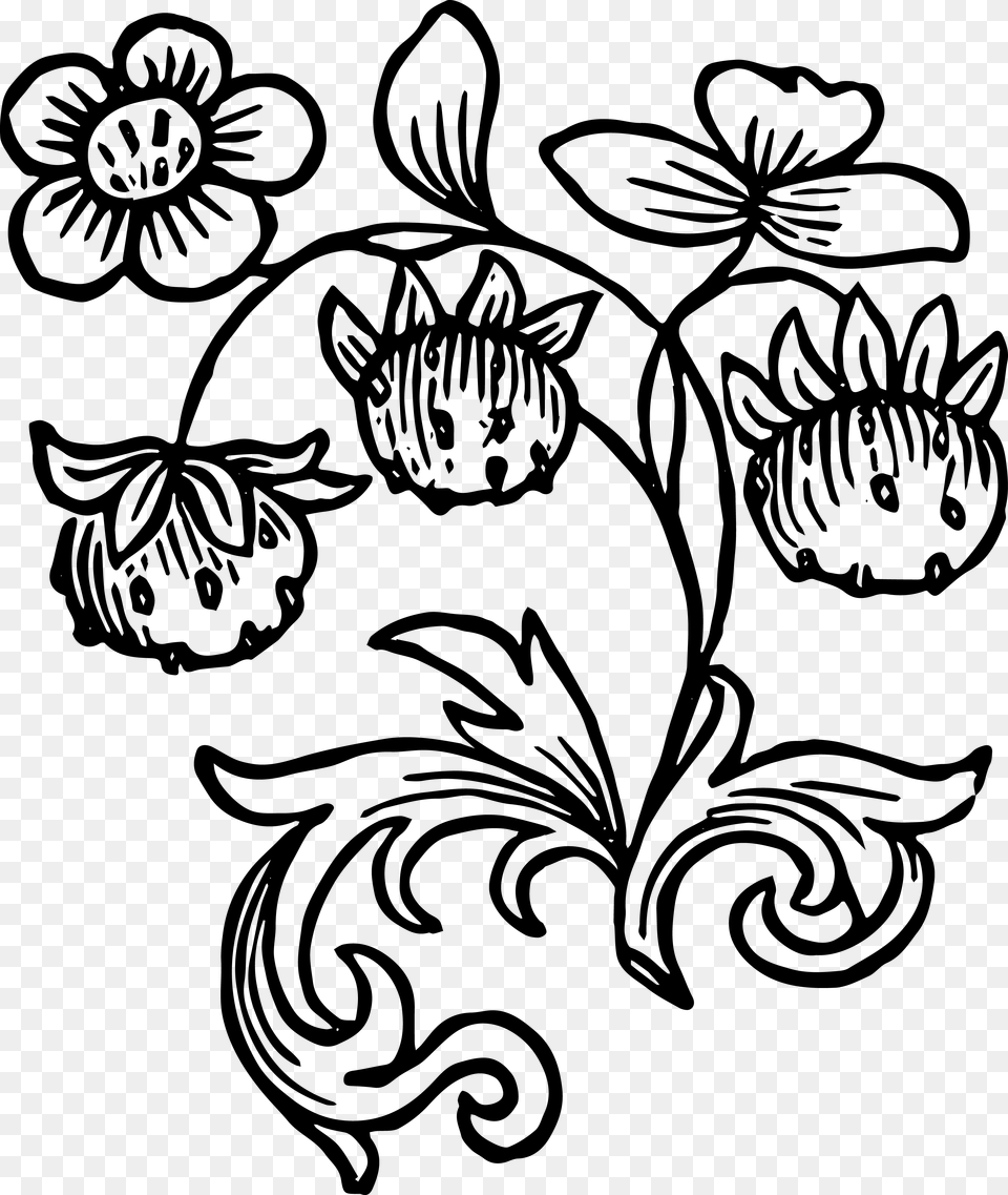 Royalty Free Vintage Clip Art, Floral Design, Graphics, Pattern, Stencil Png