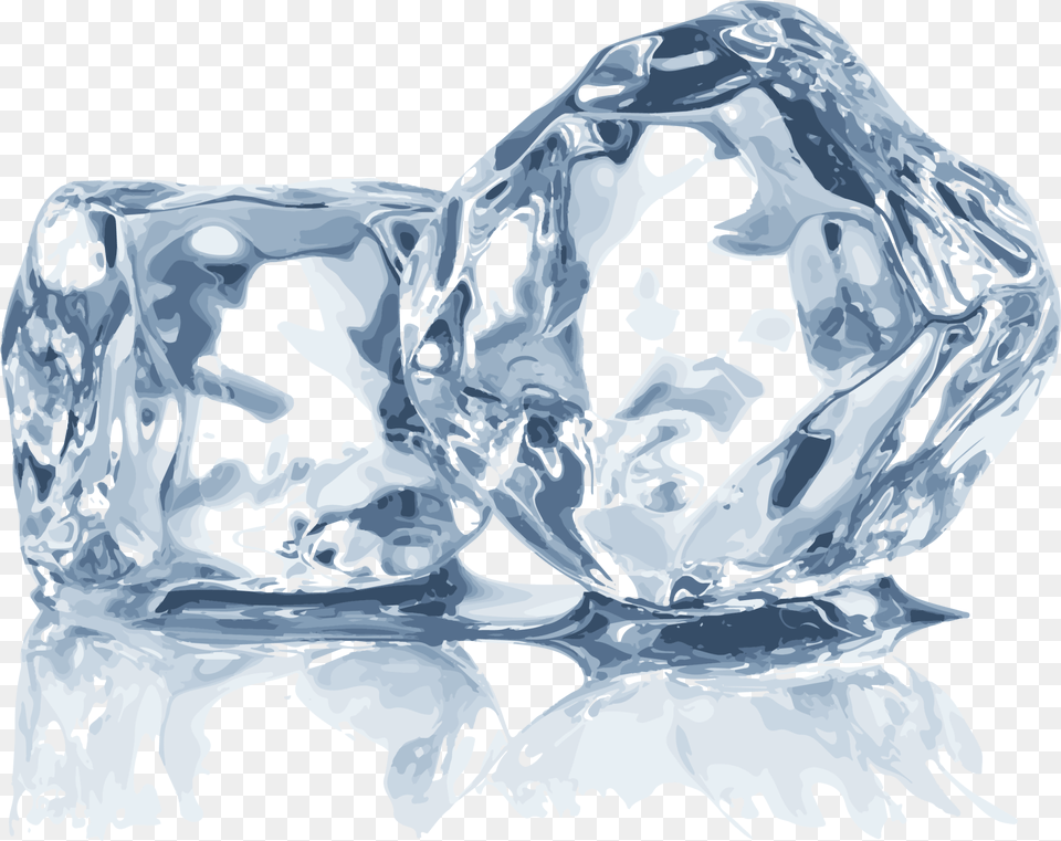 Royalty Ice Cube Blue Transprent Ice Cubes, Crystal, Art, Person, Nature Free Transparent Png