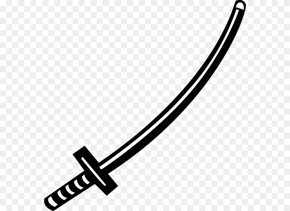 Royalty Japanese Katana Samurai Sword Image Illustration Espada Samurai Vetor, Weapon, Blade, Dagger, Knife Free Png