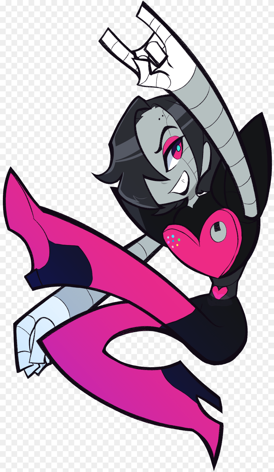 Royalty Library Mettaton Drawing Cartoon Undertale Psg, Book, Comics, Publication, Adult Png