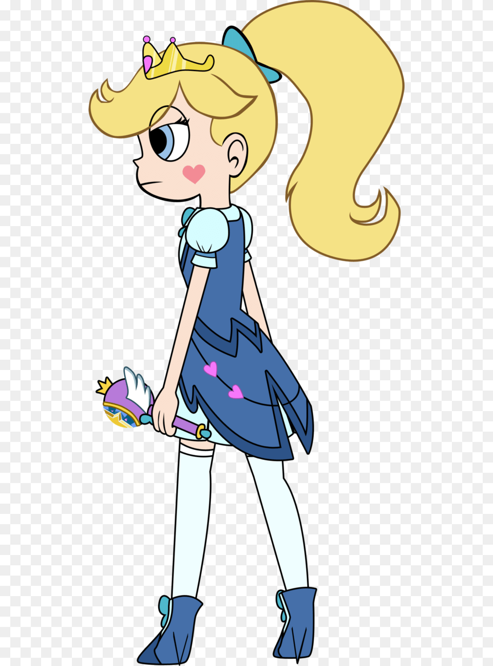 Royalty Star Butterfly By Aerenarie Dibujos De La Star Butterfly, Cartoon, Person, Book, Comics Png Image