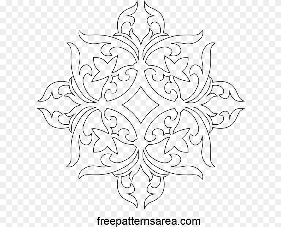 Royalty Stock Chrysanthemum Vector Outline Drawing, Gray Free Transparent Png
