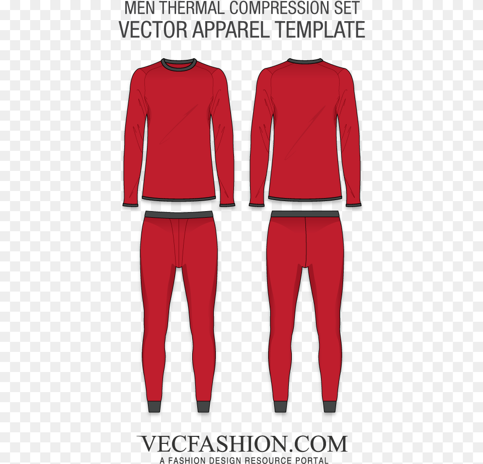 Royalty Stock Men Thermal Compression Tee Compression Shirt Template, Clothing, Long Sleeve, Sleeve, Adult Free Png