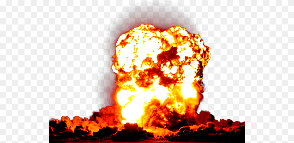 Royalty Stock Nuclear Explosion Weapon Display Explosion Transparent, Bonfire, Fire, Flame Free Png