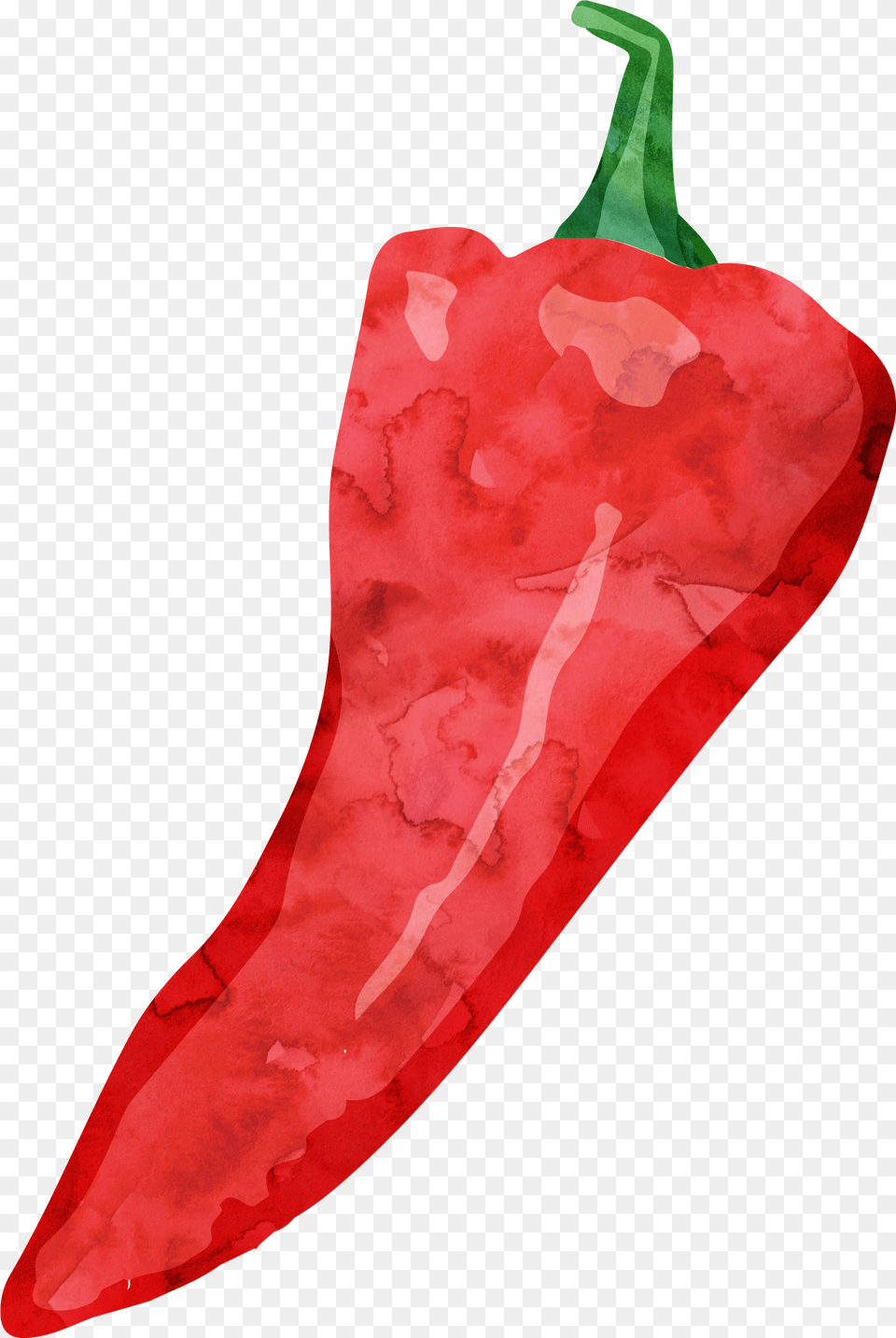 Royalty Stock Tabasco Pepper Cayenne Watercolor Jalapeno Watercolor Pepper, Food, Plant, Produce, Vegetable Free Transparent Png