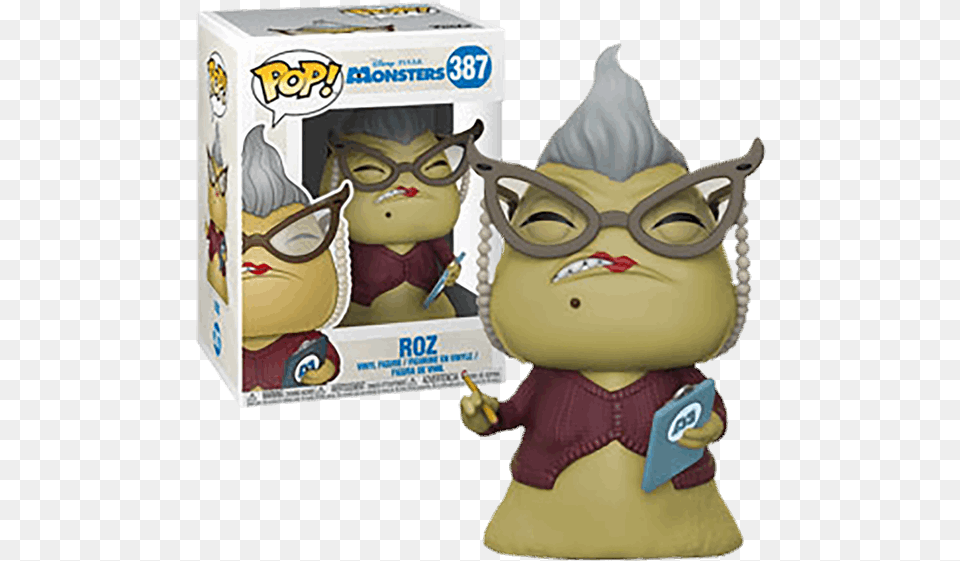 Roz Monsters Inc Roz Funko Pop, Plush, Toy, Baby, Person Free Png Download
