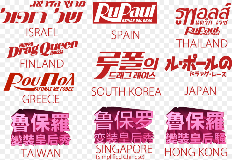 Rpdr International Netflix Logo Film, Text, Advertisement, Poster, Menu Free Png Download