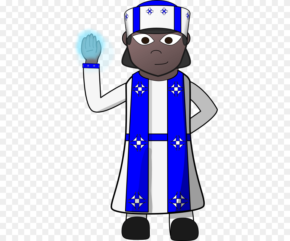 Rpg Cleric Full Pastor Clip Art, Baby, Person, Face, Head Free Transparent Png