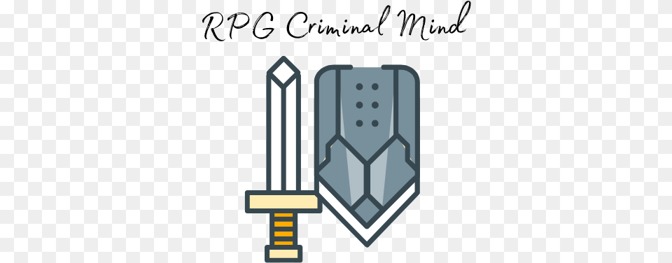 Rpg Criminal Minds Vertical, Sword, Weapon, Armor, Shield Png
