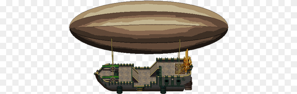 Rpg Maker Airship Sprite, Aircraft, Transportation, Vehicle, Blimp Free Transparent Png