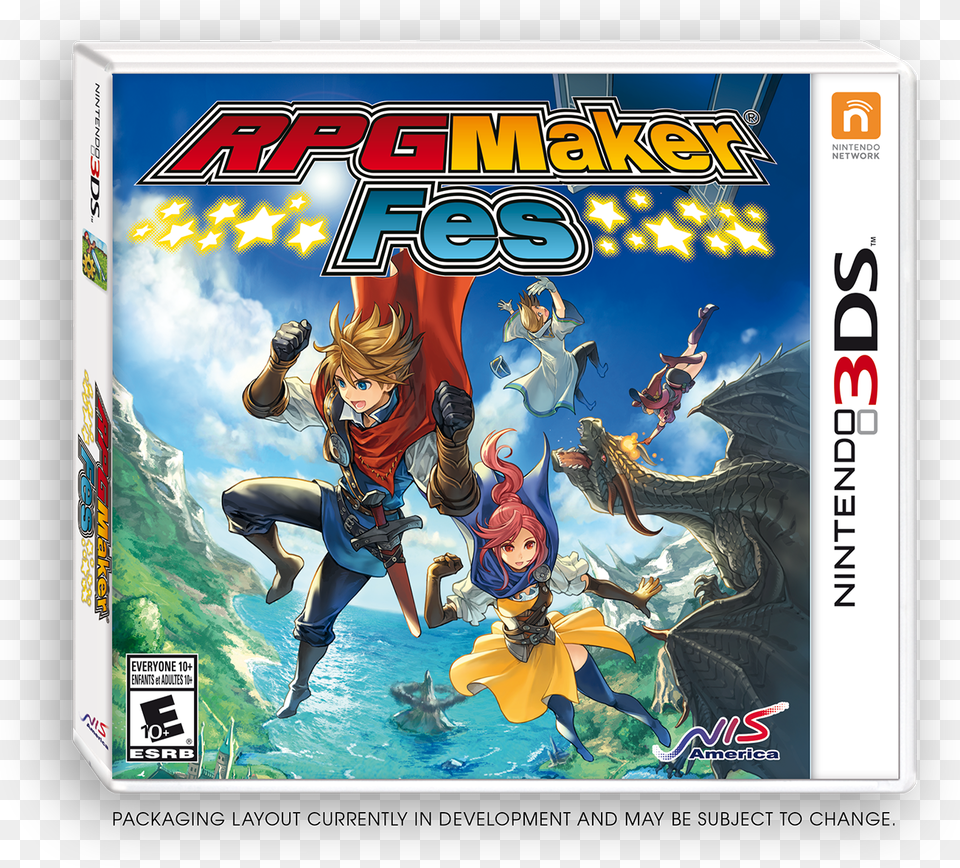 Rpg Maker Fes Will Arrive On The Nintendo 3ds On June Rpg Maker Fes, Book, Comics, Publication, Adult Free Png Download