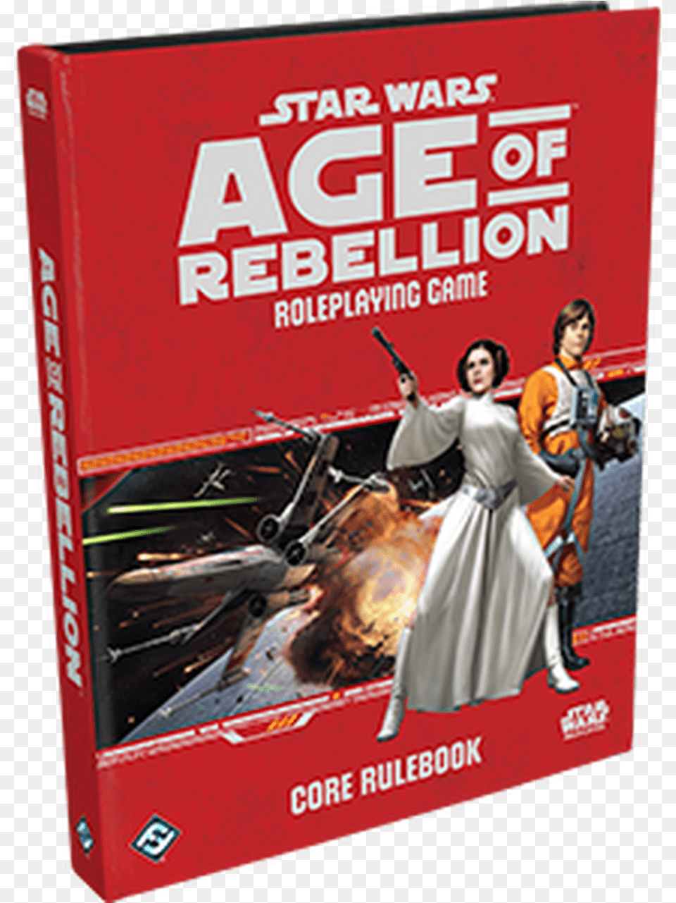Rpg Star Wars Age Of Rebellion Core Rulebook Ffg Swa02 Star Wars Age Of Rebellion, Adult, Person, Woman, Female Free Png Download