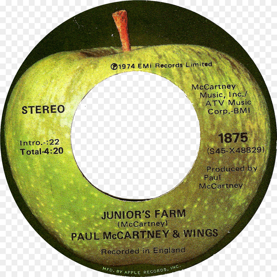 Rpm Records I Owned Had The Beatles Uncle Albert Admiral Halsey, Food, Fruit, Plant, Produce Free Transparent Png