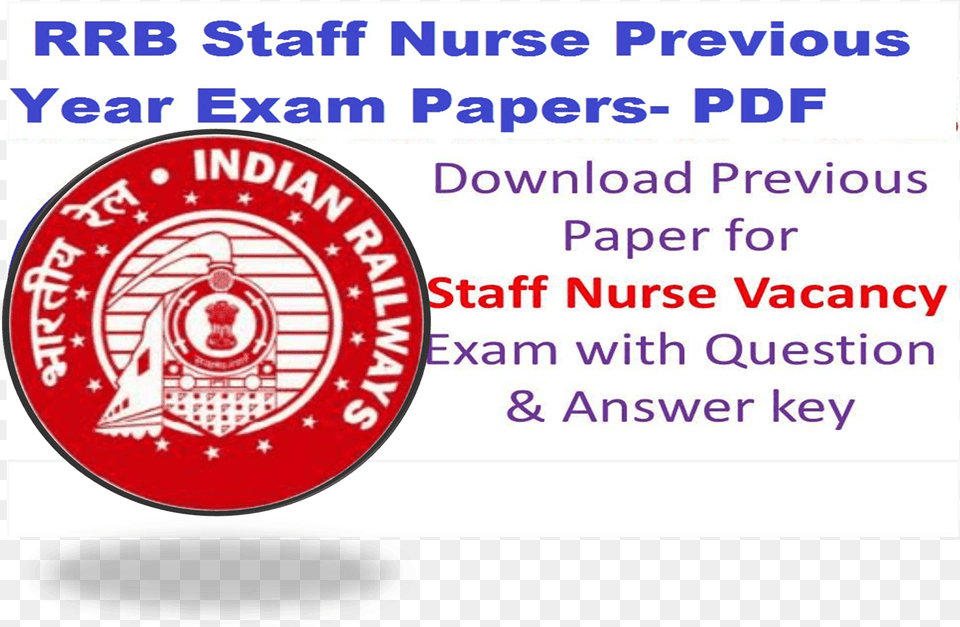 Rrb Staff Nurse Previous Question Papers, Logo, Machine, Spoke, Text Free Transparent Png