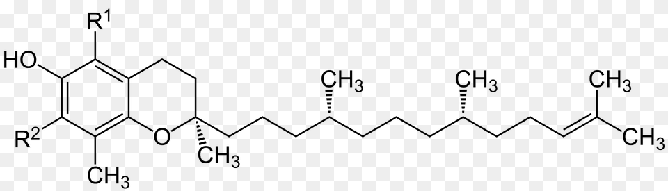 Rrr Tocomonoenols Structural Formulae V1 Clipart Png