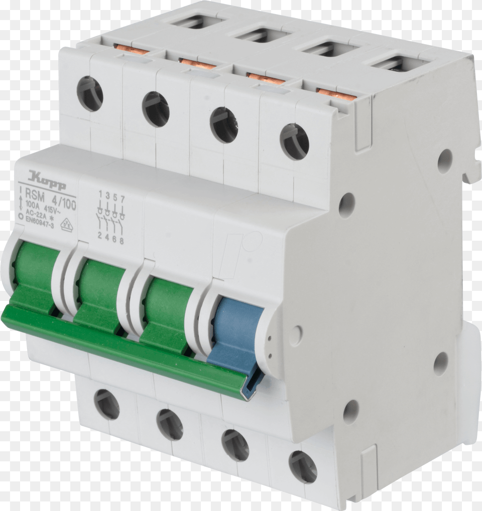 Rs 4 Main Switch 4 Pole, Electrical Device, Mailbox Free Png