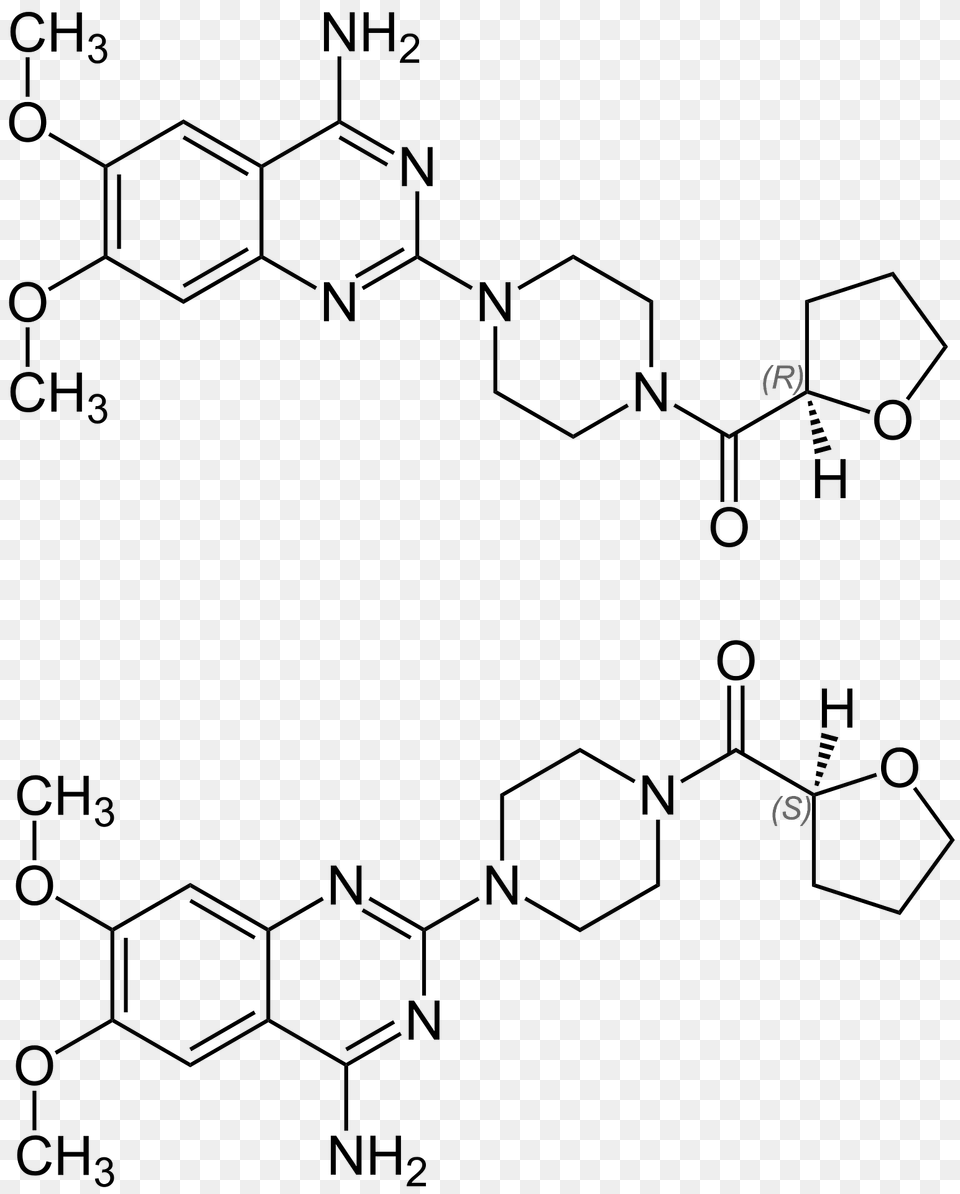 Rs Terazosine Structural Formulae V1 Clipart Free Png Download